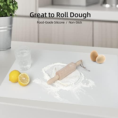 2 Pack Silicone Mats for Kitchen Counter, 23.62" x 15.75"