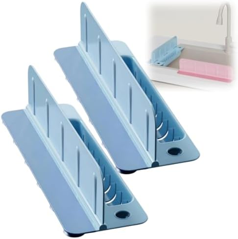 Sink SplashGuard with Suction Cups,13.9" Kitchen Foldable