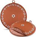 Honeydak 2 Pcs 12 Inch Tortilla Warmer Pouch,Clay Color