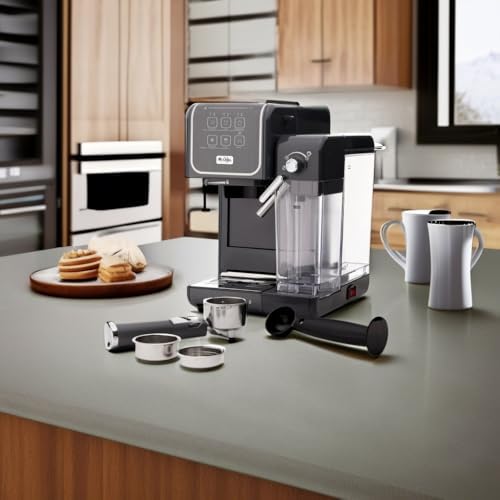 Mr. Coffee One-Touch CoffeeHouse+ Espresso Maker, 19-Bar Pump