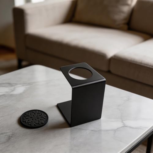 Metal Pour Over Coffee Stand with Drip Tray,Filter Holder Bracket