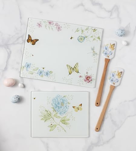 Lenox Butterfly Meadow Large Glass Cutting Board