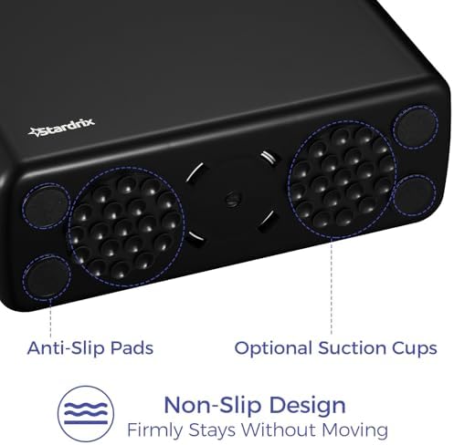 Stardrix Black Countertop Paper Towel Dispenser