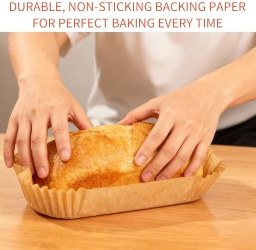 200 Pack Loaf Pan Parchment Liners