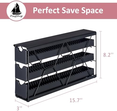 FlagShip Nespresso Pod Holder, 3-Tier, 30+ Pods