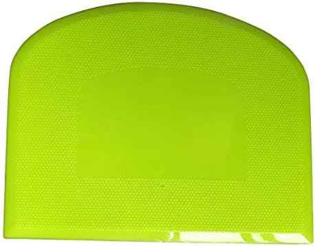 Stainless Steel Dough Blender & Bench Scraper,Plastic Bowl Scraper
