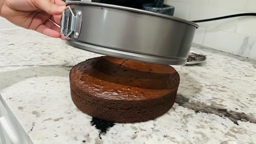 3-Piece Non-Stick Shape Cake Mold Set with Removable Bottom for Easy