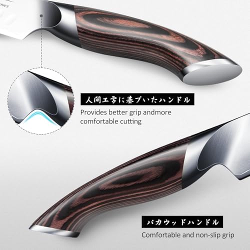 HOSHANHO 3PCS Japanese Carving Knife Set