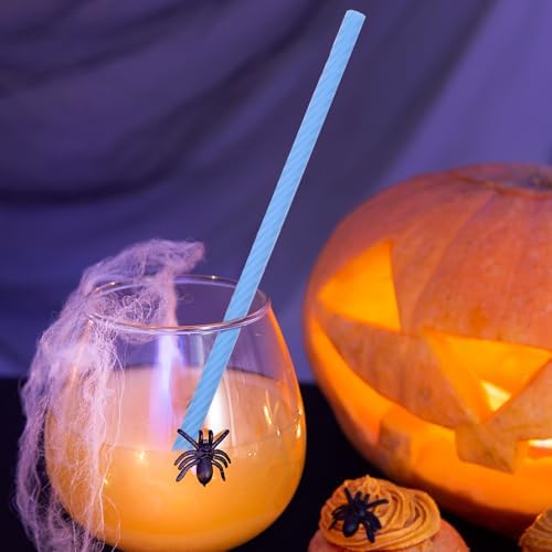 2 Sets Silicone Reusable Straws with Case, Portable Travel Straw with