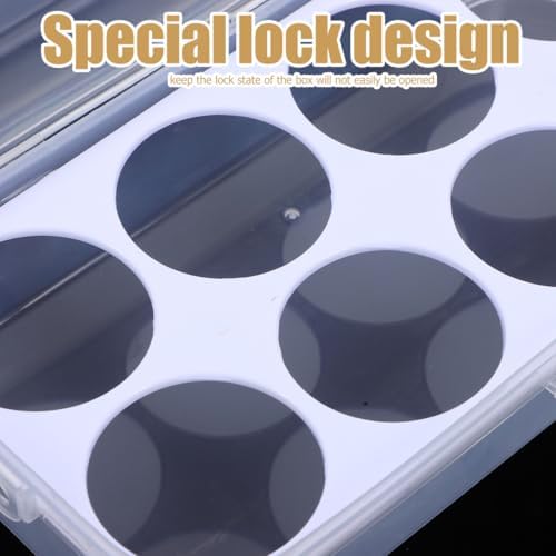 Egg Holder Camping Egg Carrier Plastic Storage Box