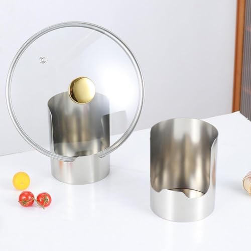 Multifunctional Kitchen Utensil Holder, Heavy Duty Stainless Steel Pot