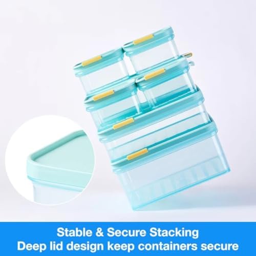 LocknLock Freezer Fit Plastic Freezer Containers | Stackable Food