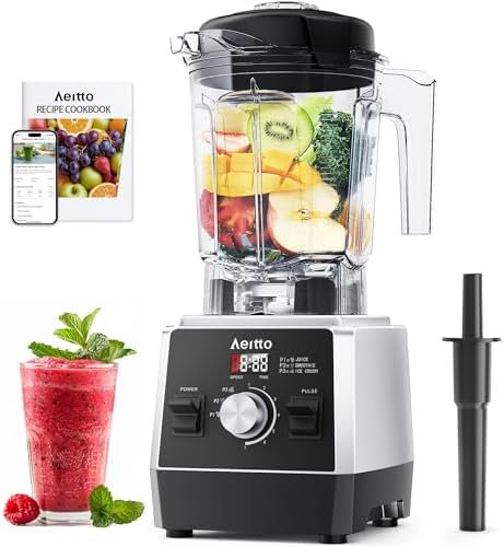 Aeitto 1800W Countertop Blender, 68Oz