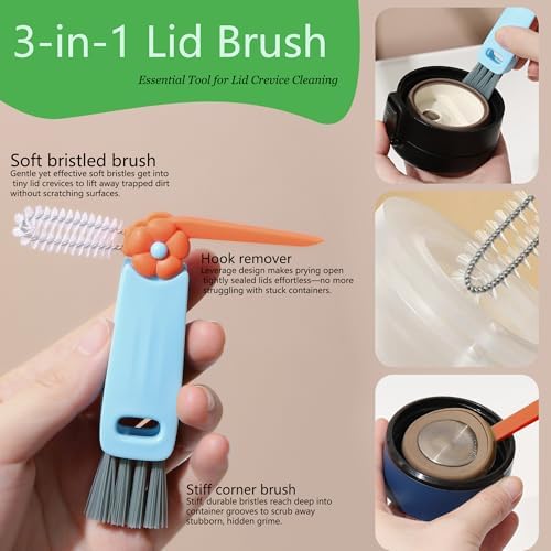 Bottle Brushes for Cleaning 3 Pack, 15 Inch Water Bottle Brush Cleaner