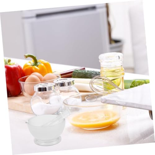 Glass Bowl with Pestle Set, 75ml Laboratory and Kitchen Grinder