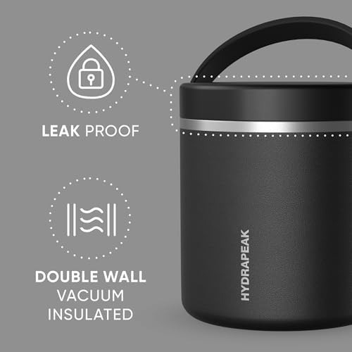 Hydrapeak 25oz Stainless Steel Vacuum Insulated Food Jar for Hot Food