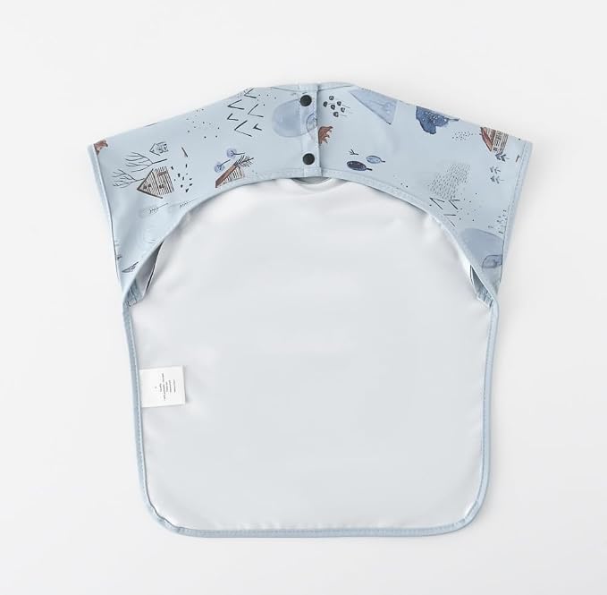 Waterproof Baby Bibs, Infant Toddler Extra Cover Feeding Bib - Image 3