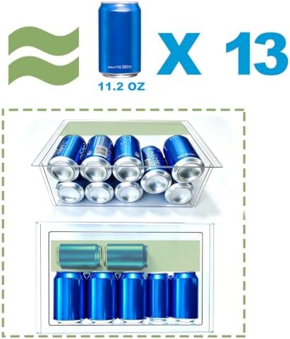 Extra-Large Fridge Drawer Organizer - Refrigerator Organizers and