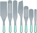 To encounter 7-Piece Silicone Spurtles Set