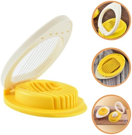 Plastic Egg Slicer for Even Slices, Kitchen Tool for Breakfast Prep