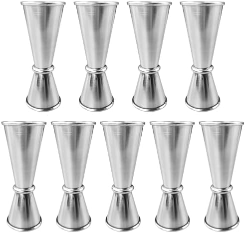 Jigger Set, Stainless Steel, Bartending Tools for Cocktails and