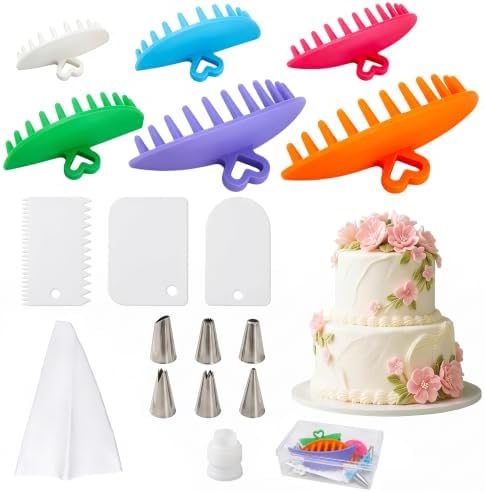 17 Pcs Cake Decorating Tools Set, Cake Arch Guide Tool, Swag Marker