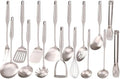 Small and Large Stainless Steel Cooking Spoon Set