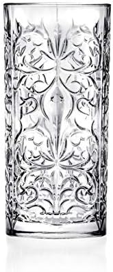 Barski Highball - Glass - Set of 6 - Hiball Glasses - Glass Crystal