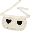 CRB Fashion Waist Apron Kitchen Cooking Restaurant Cotton Bistro Half Aprons by CBTRFashion