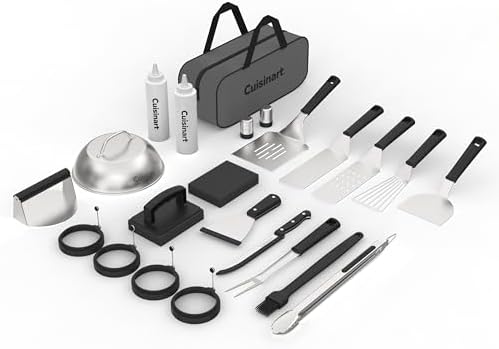 Cuisinart 24-Piece Griddle Tool Set with Storage Tote