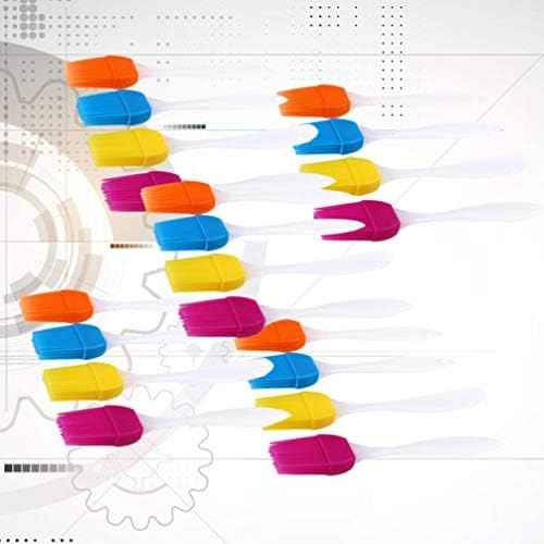 20 Pcs Silicone Pastry Brush Set for Baking and Bbq Basting