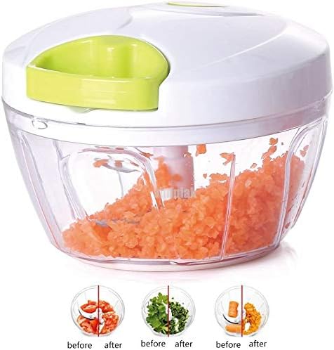 Manual Food Chopper for Vegetable Fruits Nuts Onions Chopper Hand Pull