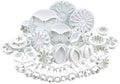 33 Pcs Fondant Cake Cookie Plunger Cutter Set