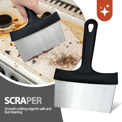 Blackstone Griddle Scraper and Chopper, 6-Inch Blade