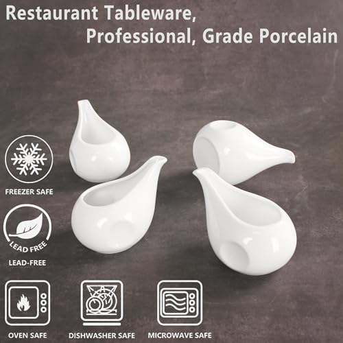 Gravy Boat Small Creamer Pitcher Set, Coffee Milk Gravy Boat, Fine