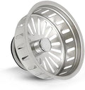 Highcraft 97353 Sink Basket Strainer Replacement, 3.5"