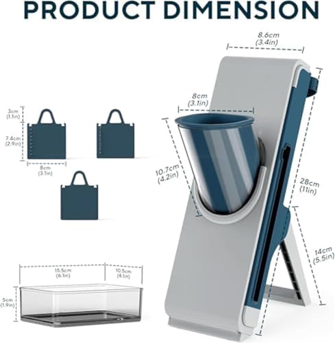 Eletronova Mandoline Slicer, Green