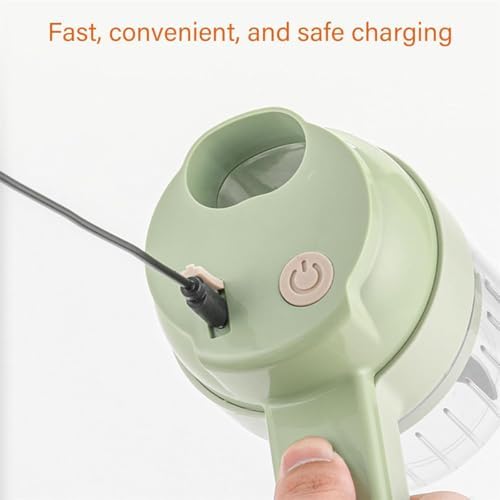 4 in 1 Electric Vegetable Cutter Set