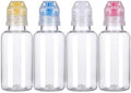 4pcs Mini Honey Squeeze Bottle Refillable Condiment Container