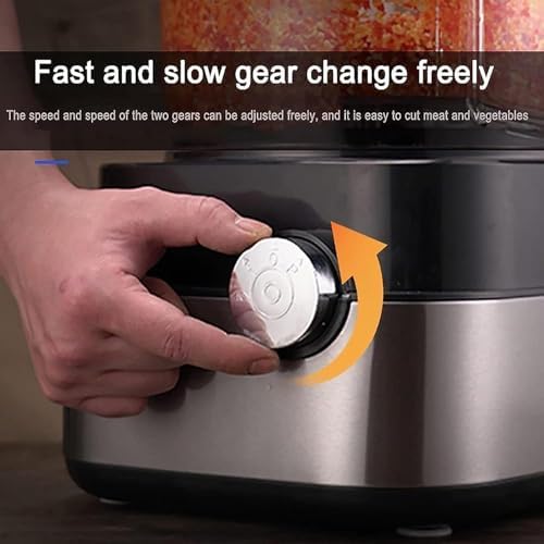 Electric Food Processor, 600W, 5L Capacity