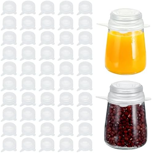 LANIAKEA 50PCS Small Silicone Stretch Lids, 2 to 2.7 Inch