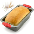 Boxiki Kitchen Non Stick Steel Banana Bread Pan for Baking, Premium