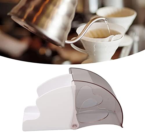 Coffee Filter Paper Storage Box with Dustproof Cover - Dispenser Rack