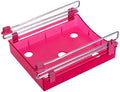 Slide Drawer Organizer with Smooth Pull-out Design for Fridge Storage