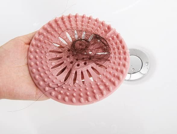 6 Pack Show Drain Hair Catcher Kitchen Sink Drain Strainer Bathtub