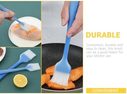 LIFKOME 2pcs Silicone Basting Brush Set, Large and Small Kitchen