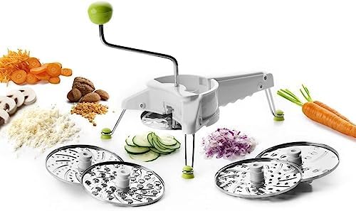 IBILI Mouli 5-in-1 Rotary Cheese Grater
