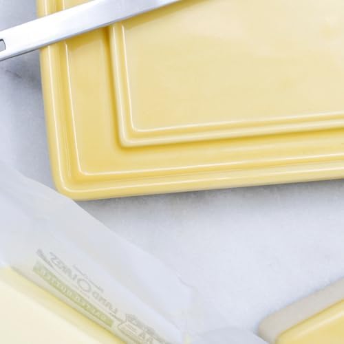 ZERO JAPAN Compact Butter Dish for Countertop, Fits West Coast Butter