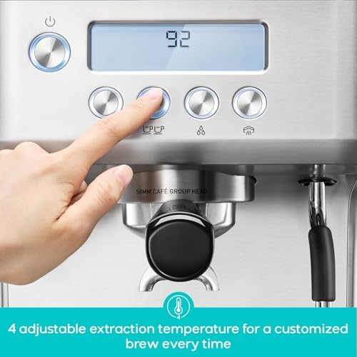 CASABREWS Ultra Espresso Machine with Steam Wand