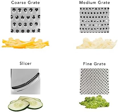 KitchenAid Box Grater, Stainless Steel, Black